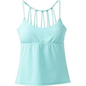Prana Merrow Tankini Swim Top Size XS - Teal